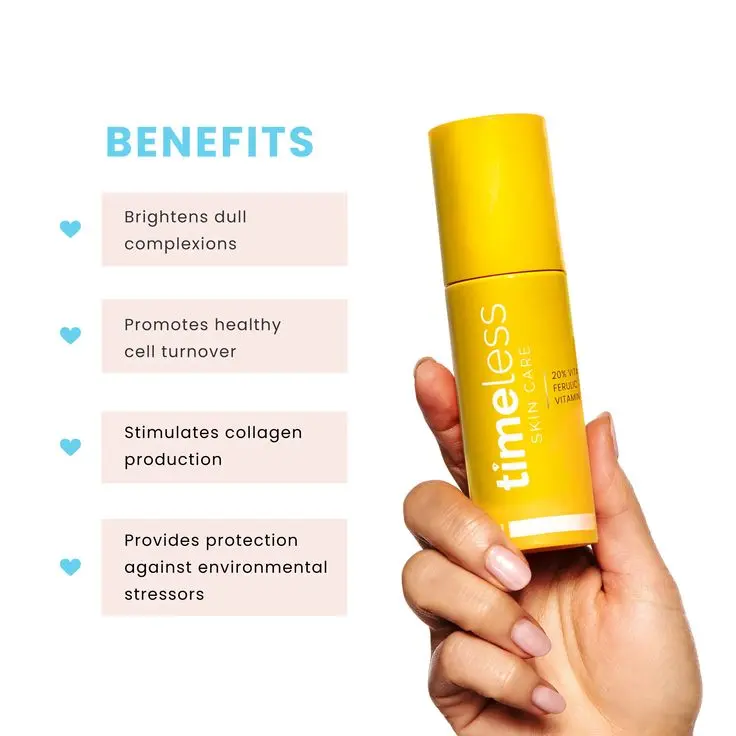 Timeless Skin Care 20% Vitamin C+E ferulic acid serum - Image 2