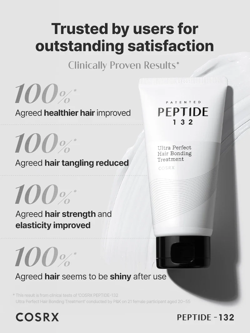 COSRX PEPTIDE-132 Ultra Perfect Hair Bonding Treatment - Image 4